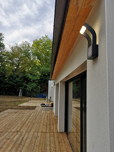éclairage terrasse extérieur